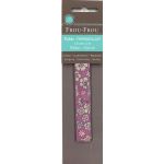 Ruban thermocollant 15mmx2m Frou-Frou Fleuri Rose prune