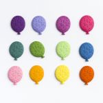 Récréatys Sachet boutons fantaisie Fête Annversaire Ballons