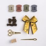 Récréatys Sachet boutons fantaisie couture Bobines