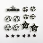 Récréatys Sachet boutons fantaisie foot soccer