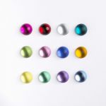 Récréatys Sachet boutons Basiques demi boules multicolores