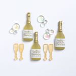Récréatys Sachet boutons fantaisie Champagne Célébration