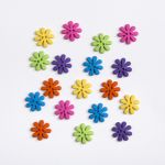 Récréatys Sachet boutons fantaisie fleurs paquerettes