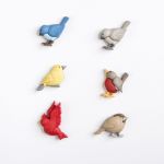 Récréatys Sachet boutons fantaisie oiseaux