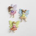 Récréatys Sachet boutons fantaisie jolies fées