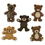 Récréatys Sachet boutons fantaisie ours oursons
