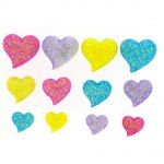 Récréatys Sachet de 5 boutons fantaisie Papillons Mutlicolores