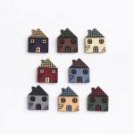 Récréatys Sachet boutons fantaisie maisons