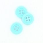 Bouton Mercerie Uni Bleu lagon
