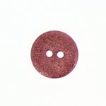 Bouton rond Pailletée 2 trous Frou-Frou TOUT CE QUI BRILLE ROSE FONCE