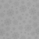 Tissus  au mètre Noël Blanc Flocons argent - PRIX AU METRE