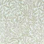 TISSU DOUBLE GAZE FLEURS - BLANC - 100%  COTON GOT - Laize 135cm