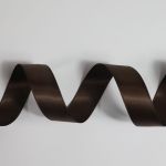 Bobinette ruban Satin Chocolat (PLUSIEURS LARGEURS EXISTANTES)