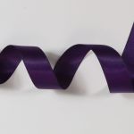 Bobinette ruban Satin Violet foncé (PLUSIEURS LARGEURS EXISTANTES)