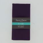 Coupon Tissu Uni 140x50cm 100% Coton Violet foncé