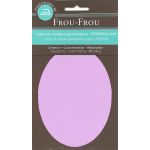 Genouillères-coudières thermocollantes Frou-frou 8, x12,1cm Uni Parme clair