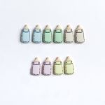 Récréatys Sachet boutons fantaisie naissance biberons garcon