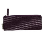 Trousse enduit Pois Violet foncé
