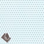 TISSU FROU-FROU ENDUIT ETOILES Bleu layette Laize de 150cm - PRIX AU METRE
