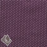 TISSU FROU-FROU ENDUIT POIS Violet Laize de 150cm - PRIX AU METRE