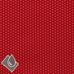 TISSU FROU-FROU ENDUIT POIS Rouge Laize de 150cm - PRIX AU METRE