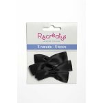 SACHET DE 5 NOEUDS ASSORTIS RECREATYS 5x1,5cm Noir