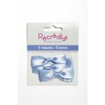 SACHET DE 5 NOEUDS ASSORTIS RECREATYS 5x1,5cm Bleu