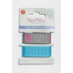 Récréatys - Assortiment 2 rubans 2x16mmx1m Dé couture et Uni