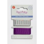 Récréatys - Assortiment 2 rubans 2x16mmx1m épingle et Uni - PRIX AU METRE