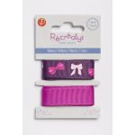 Récréatys - Assortiment 2 rubans 2x16mmx1m Nœuds et Uni