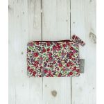 Porte monnaie Fleuri Bordeaux glamour petites fleurs 10206-0-13 image