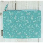 Pochette de sac I Love Couture Turquoise foncé