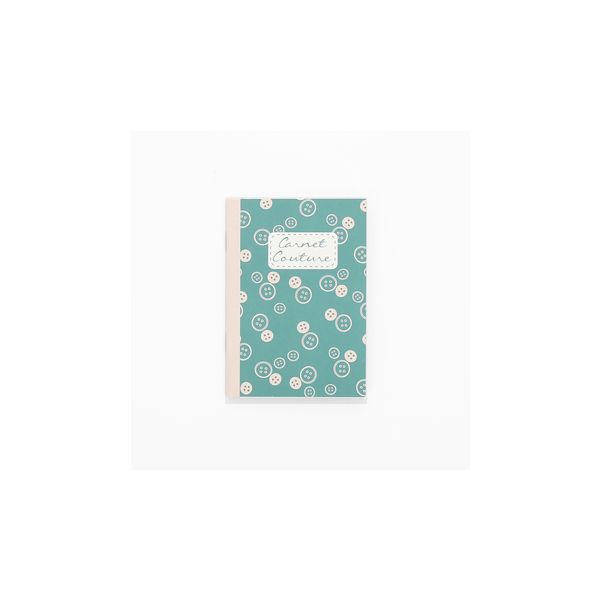 Carnet Couture I Love Couture Turquoise foncé 10101-0-411 petite image