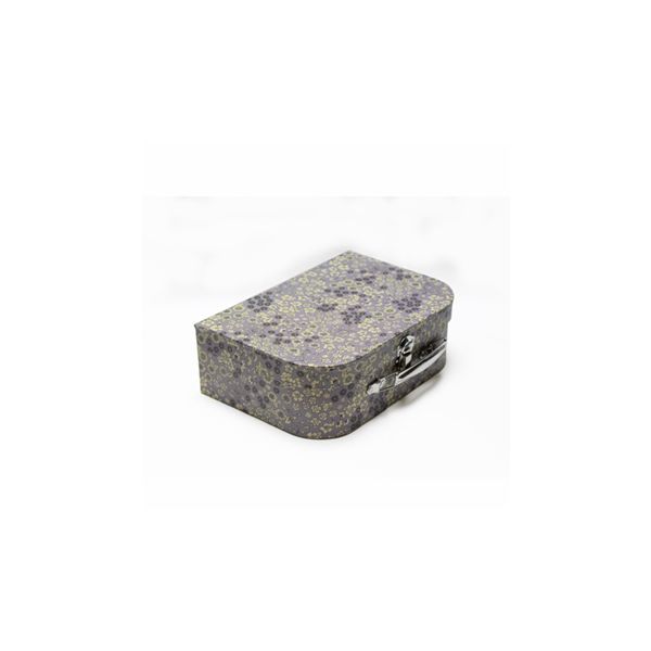 Valisette couture en carton Fleuri Myrtille 1050Z-0-6 petite image