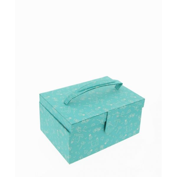 Coffret Boîte à couture I Love Couture Ustensiles Turquoise foncé 1055Z-0-111 image