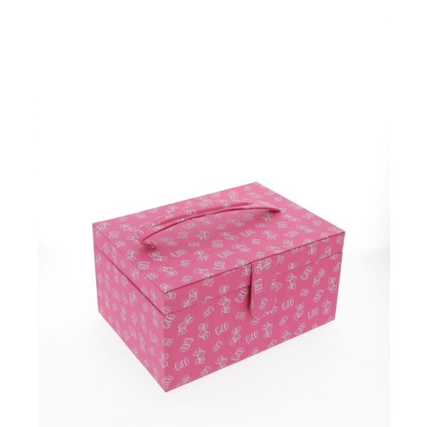 Coffret Boîte à couture I Love Couture Bobine Fleur Fushia 1055Z-0-318 image