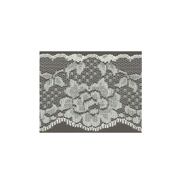 Dentelle Tulle Polyester Frou-Frou 60mm Tulle Blanc cassé 1143-0-3 petite image