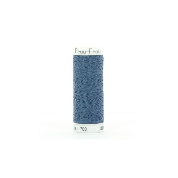 Fils Couture Frou-Frou Bleu Gris 1251-0-703 petite image