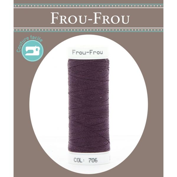 Fils Couture Frou-Frou Violet foncé 1251-0-706 image