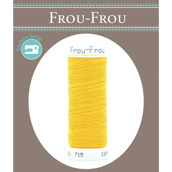 Fils Couture Frou-Frou Jaune foncé 1251-0-715 image