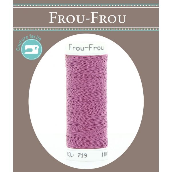 Fils Couture Frou-Frou Rose prune 1251-0-719 image
