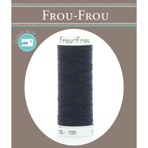 Fils Couture Frou-Frou Bleu marine 1251-0-720 image