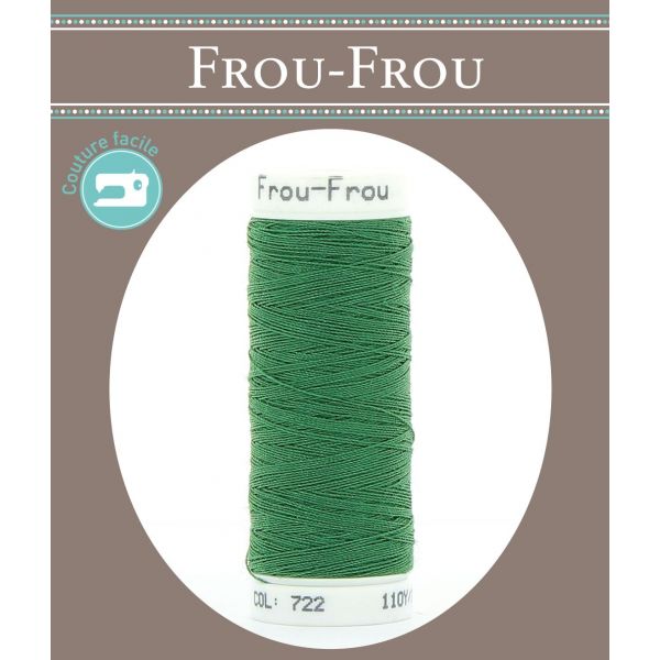 Fils Couture Frou-Frou Vert Emeraude 1251-0-722 image