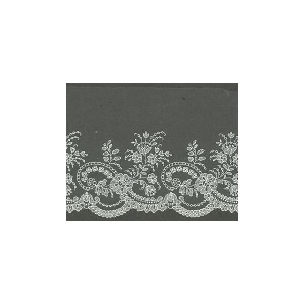 Dentelle Tulle Polyester Frou-Frou 170mm Tulle Blanc cassé 1319-170-3 petite image