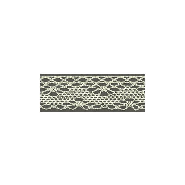 Dentelle Coton Frou-Frou 20mm Ecru 1701-20-3 petite image