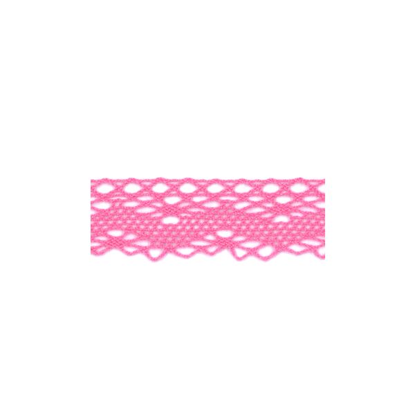 Dentelle Coton Frou-Frou 20mm Rose Camélia 1701-20-47 petite image