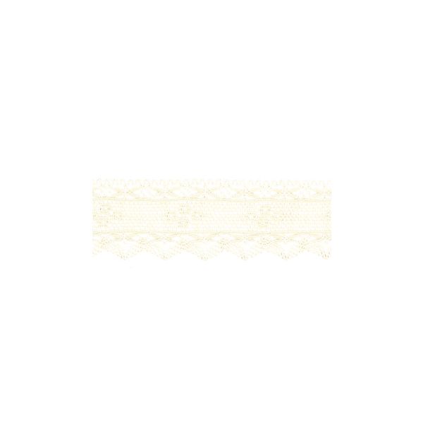 Dentelle Coton Frou-Frou 45mm Ecru 1702-45-3 petite image
