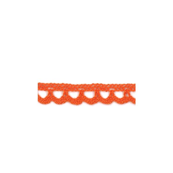 Dentelle Galon Coton Frou-Frou 8mm Orange 1703-8-56 petite image