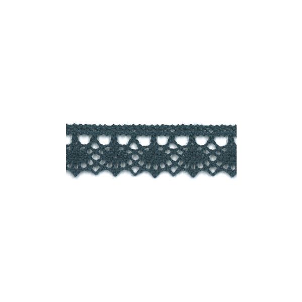Dentelle Galon Fantaisie Coton Frou-Frou 12mm Gris foncé 1785-0-39 petite image