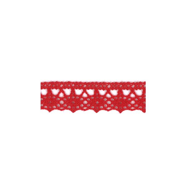 Dentelle Galon Fantaisie Coton Frou-Frou 12mm Rouge vif 1785-0-50 petite image
